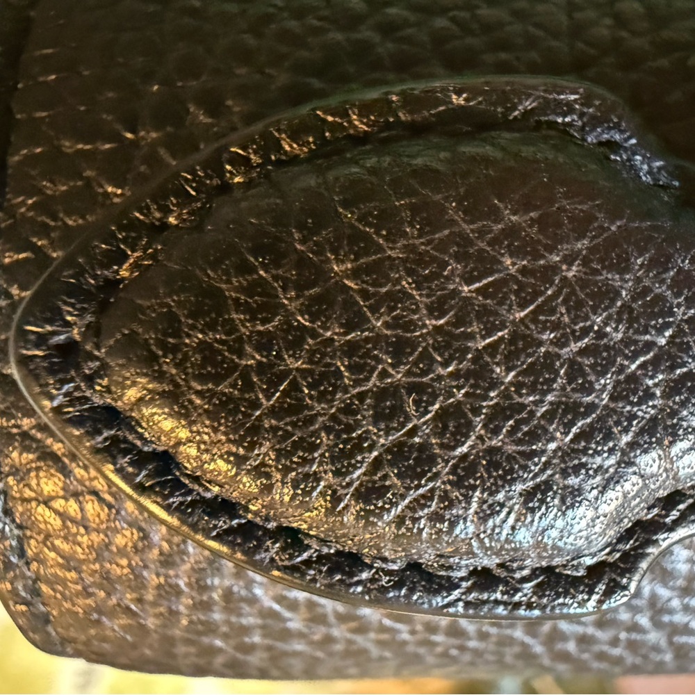 Coach Cassie Original. Pebbled Black Leather. - Picture 7 of 12